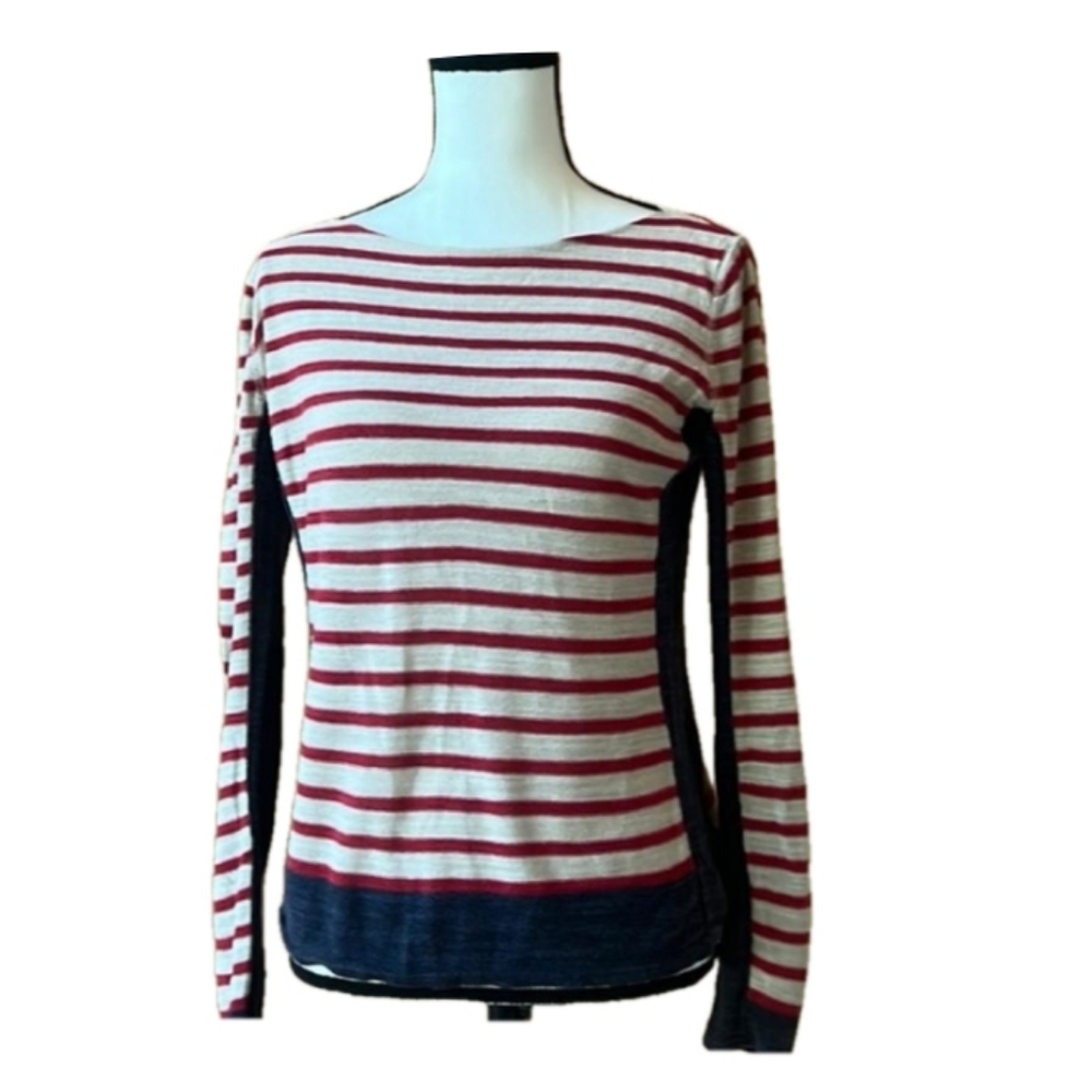 EUC Tory Burch Stripped Lightweight Sweater